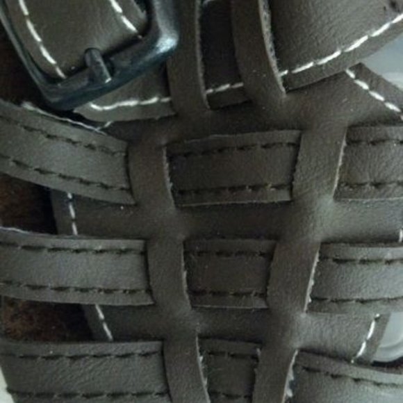 Baby Girl's Size 2 Infant Brown Sandals NWT - Picture 3 of 7